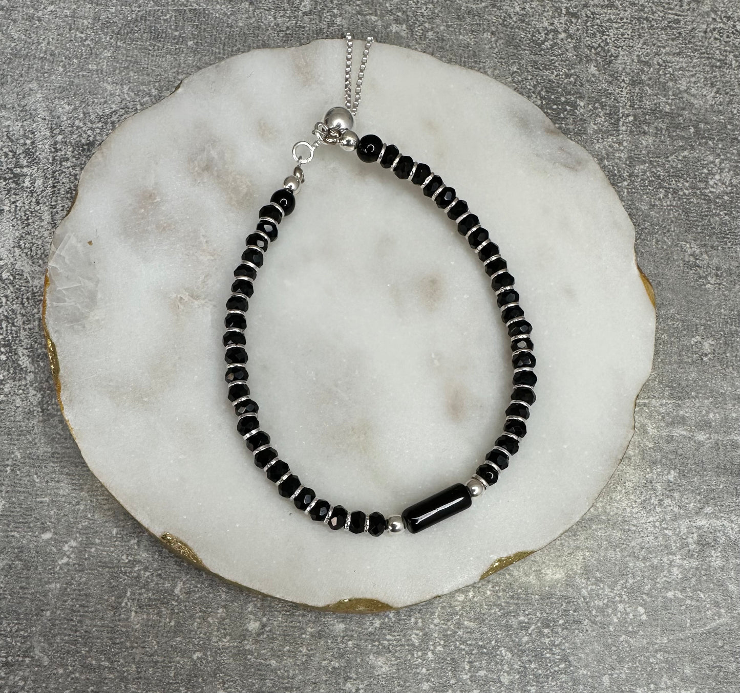 Black Tourmaline Nazariya Bracelet