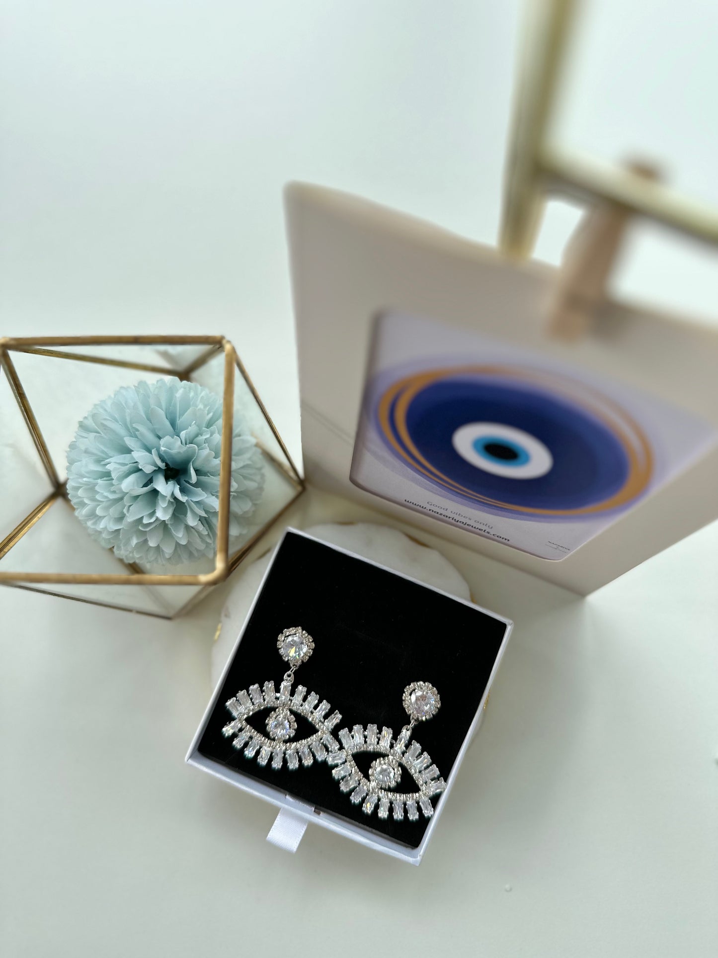 Statement Evil Eye Fashion Earrings