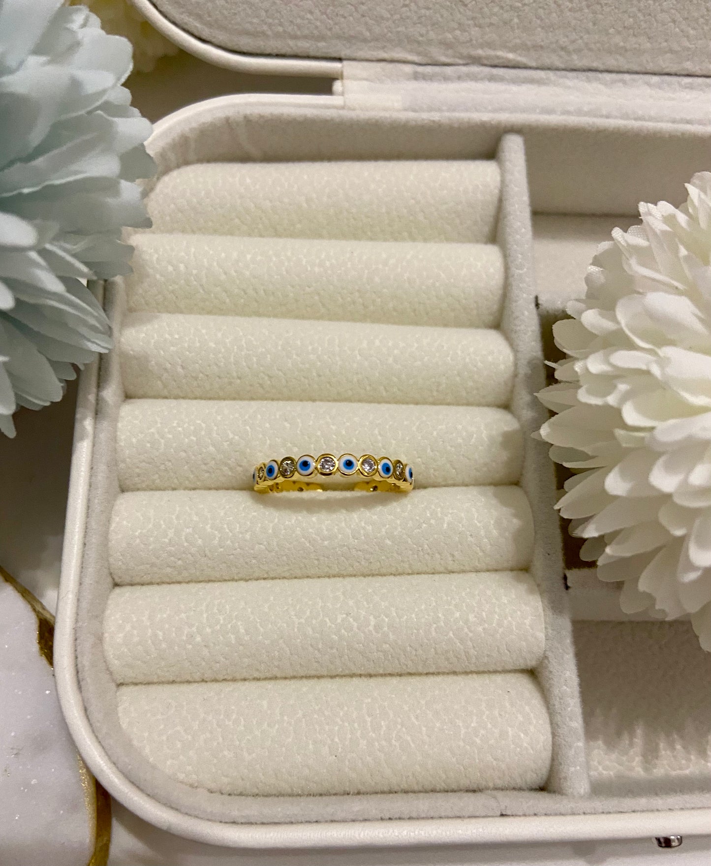 Evil Eye Stacker Rings