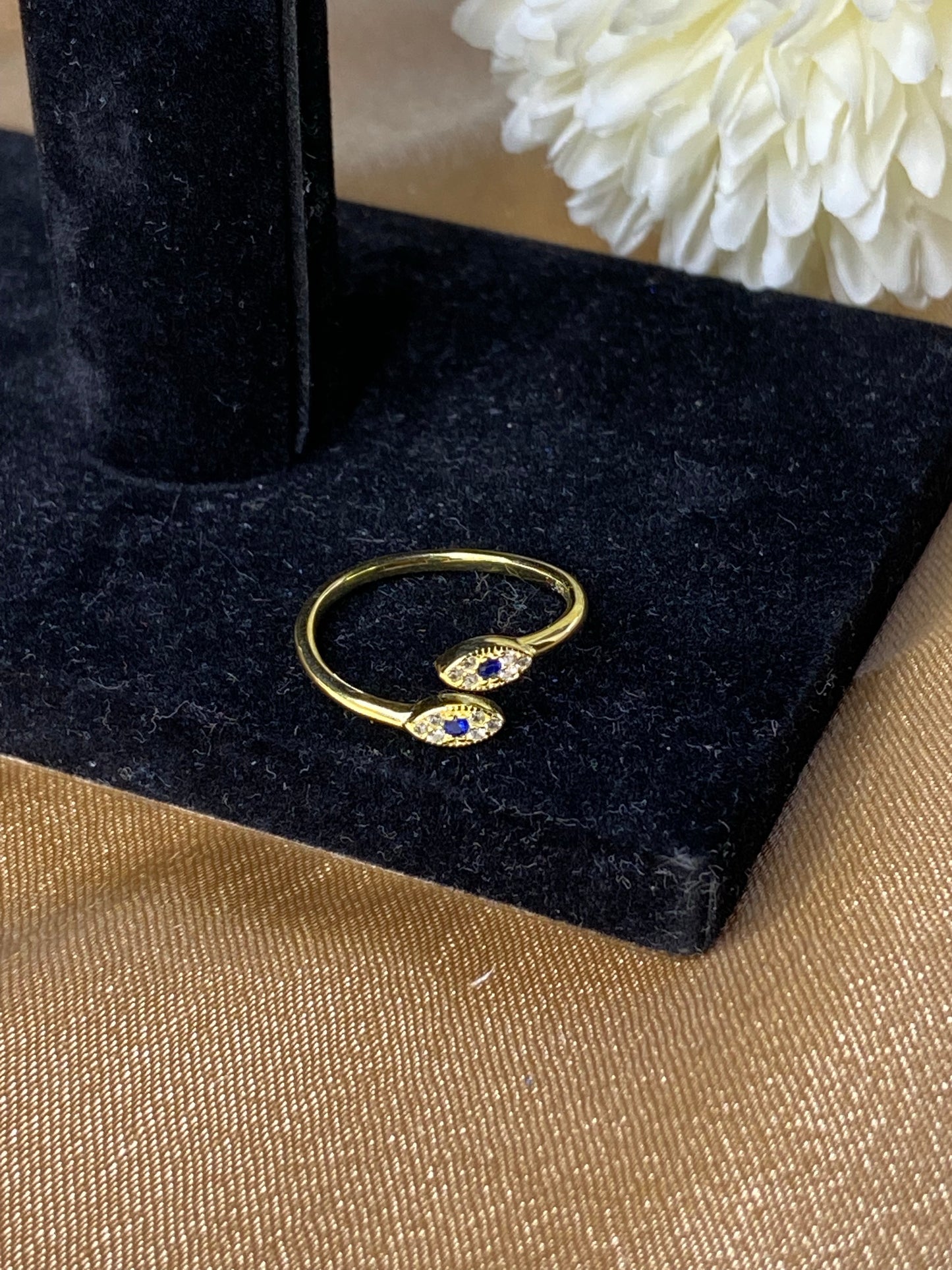 Double Evil Eye Ring